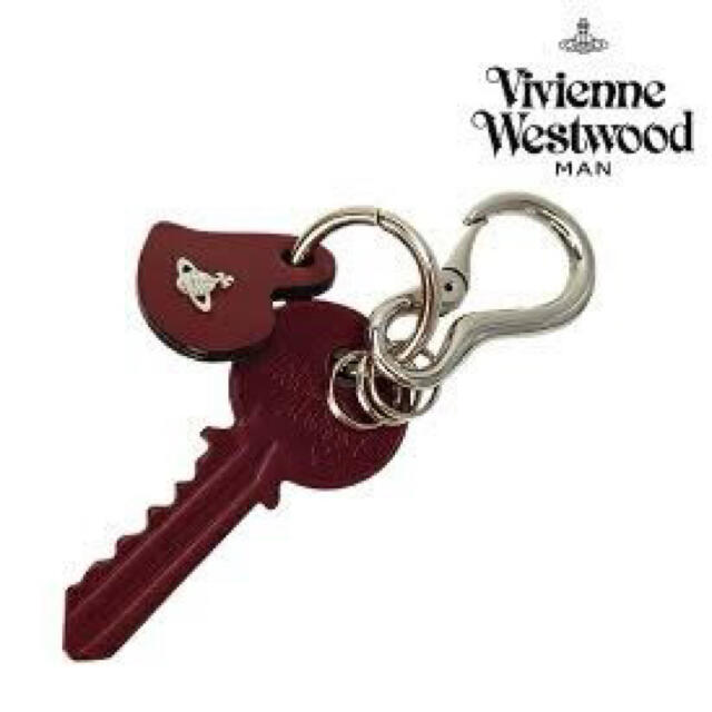 Vivienne Westwood(ヴィヴィアンウエストウッド)のヴィヴィアン　キーチャーム　鍵型 レディースのファッション小物(キーホルダー)の商品写真