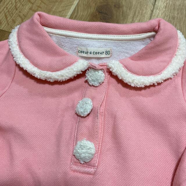 coeur a coeur(クーラクール)のキムラタン　クーラクール　ワンピース80 キッズ/ベビー/マタニティのベビー服(~85cm)(ワンピース)の商品写真