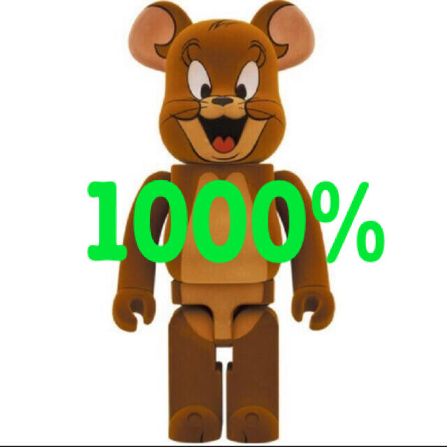 MEDICOM TOY(メディコムトイ)のBE@RBRICK JERRY フロッキー Ver. 1000％ エンタメ/ホビーのフィギュア(その他)の商品写真