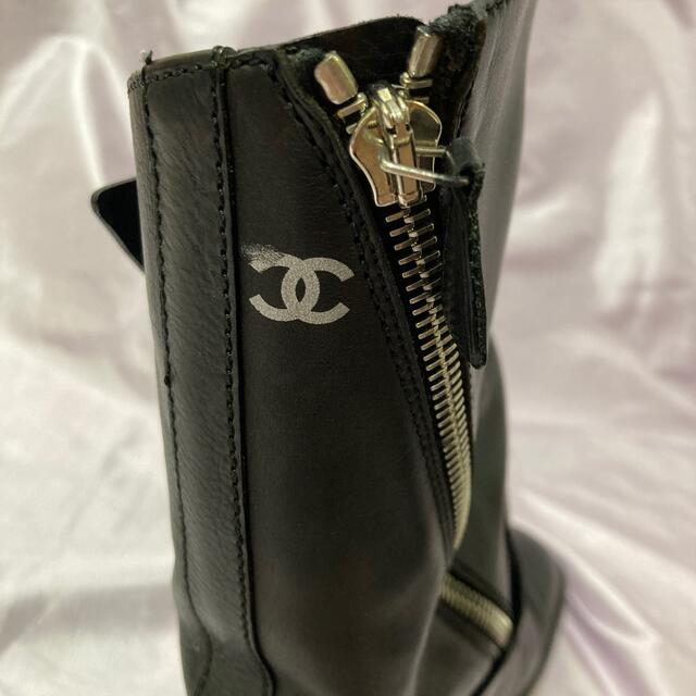 りりい様専用】シャネルCHANEL☆エンジニアブーツ ハーフブーツ 37 りりい様専用】シャネルCHANEL☆エンジニアブーツ ハーフブーツ 37