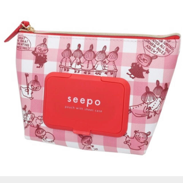 Little Me(リトルミー)の新品　ムーミン 抗菌seepo3 シーポ3 リトルミイ レディースのファッション小物(ポーチ)の商品写真