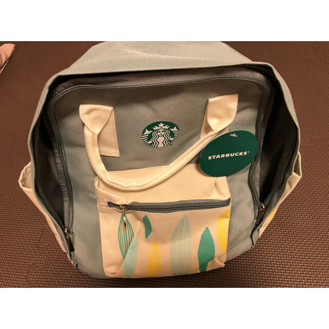 Starbucks Coffee(スターバックスコーヒー)の【台湾限定】スターバックス　保冷バッグ　リュック レディースのバッグ(リュック/バックパック)の商品写真
