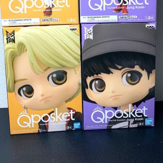 BTS TinyTAN qposket 　2種セット　キューポスケット　Ａカラー(アイドルグッズ)