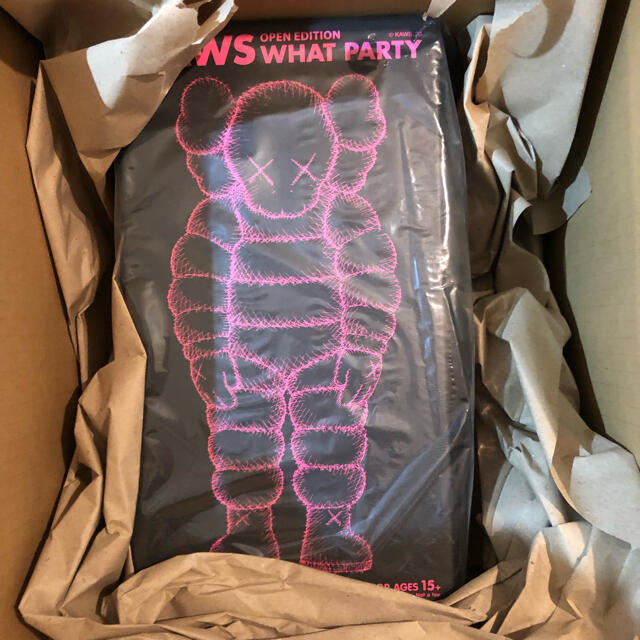 KAWS what party pink KAWS what party pink