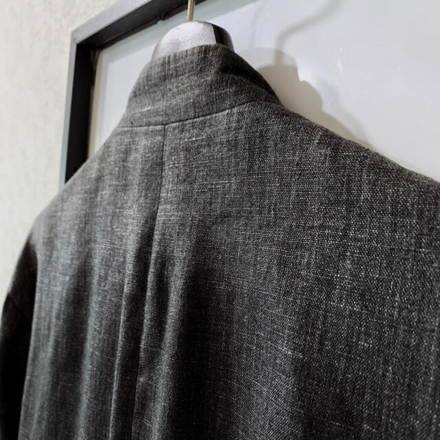 ISSEY MIYAKE(イッセイミヤケ)のISSEY MIYAKE linen tailored jacket メンズのジャケット/アウター(テーラードジャケット)の商品写真