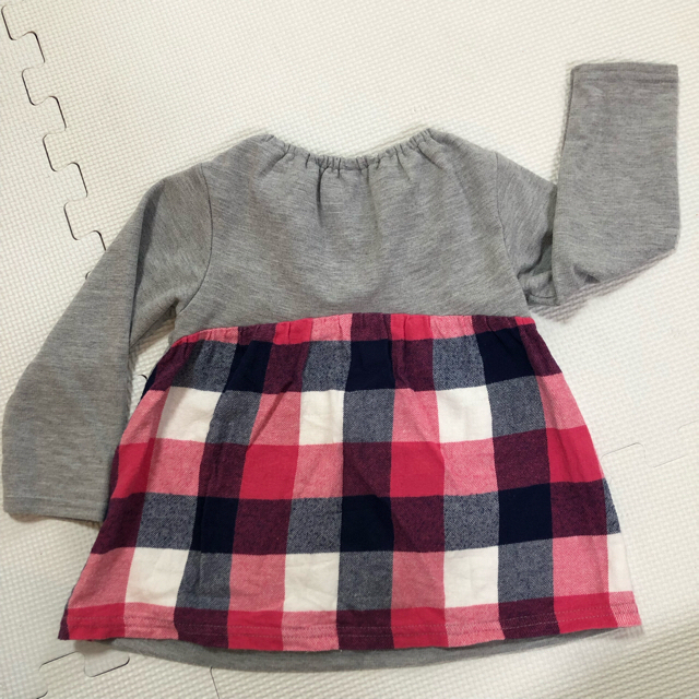 RAG MART(ラグマート)の【３枚セット】ロンT★95 キッズ/ベビー/マタニティのキッズ服女の子用(90cm~)(Tシャツ/カットソー)の商品写真