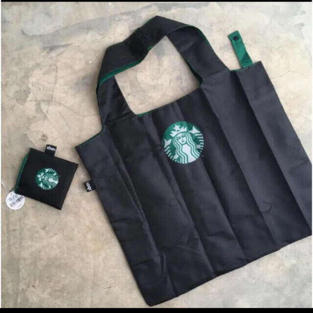 Starbucks Coffee(スターバックスコーヒー)の海外限定 新品未使用 スタバ LOQI ローキー コラボエコバッグ レディースのバッグ(エコバッグ)の商品写真