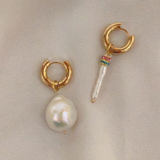 淡水パール　ピアス　☺︎♡(ピアス)