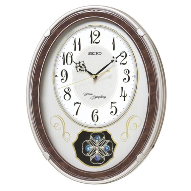SEIKO(セイコー)のセイコー　電波掛け時計 インテリア/住まい/日用品のインテリア小物(掛時計/柱時計)の商品写真