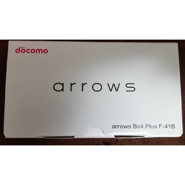 arrows(アローズ)のarrows Be4 Plus F-41B [ブラック] SIMフリー スマホ/家電/カメラのスマートフォン/携帯電話(スマートフォン本体)の商品写真