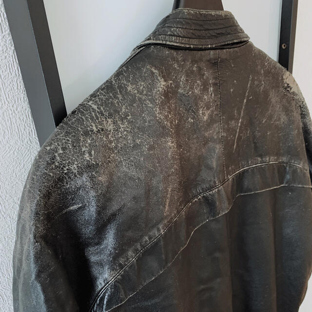 GIORGIO ARMANI 80s leather jacket