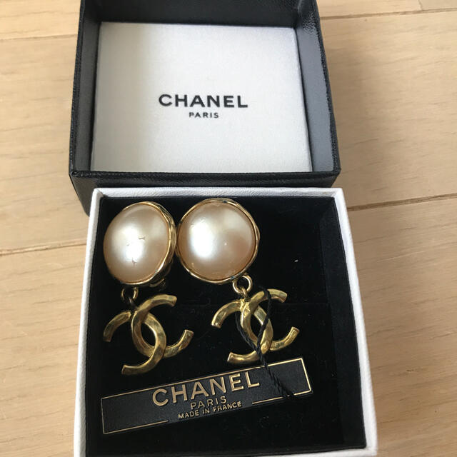 CHANEL イヤリング　ヴィンテージ　ココマーク　ゴールド　96P