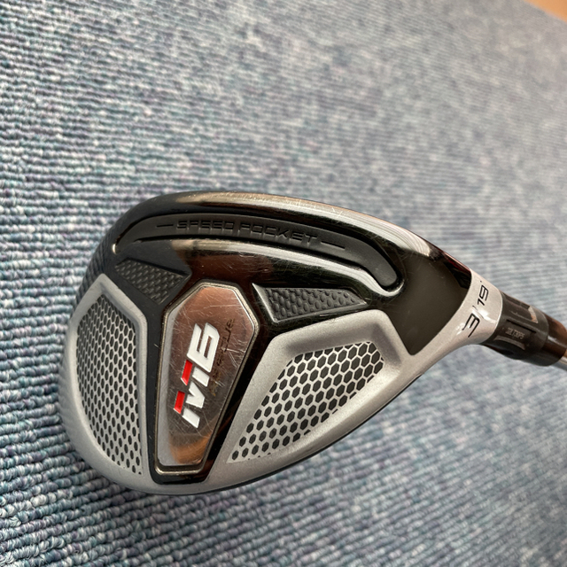 TaylorMade(テーラーメイド)の《美品》テーラーメイドM6 レスキューU3  Sシャフト ユーティリティ スポーツ/アウトドアのゴルフ(クラブ)の商品写真