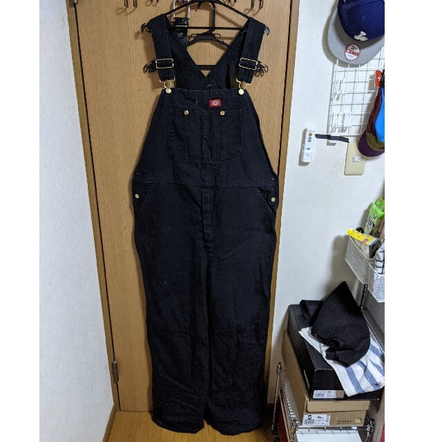 Dickies(ディッキーズ)の【古着】Dickiesオーバーオール38/34 希少サイズ メンズのパンツ(サロペット/オーバーオール)の商品写真