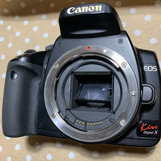 キヤノン(Canon)の【訳アリ】Canon　EOSkiss DigitalX　他おまけレンズ(デジタル一眼)