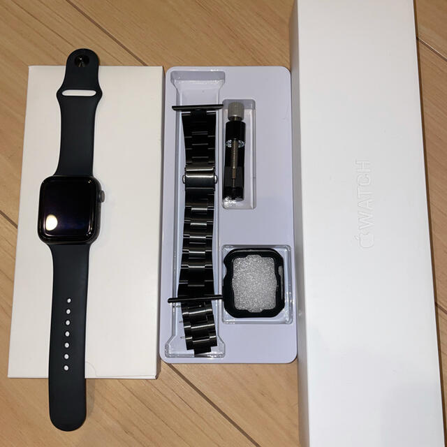 Apple Watch Series 6 GPSモデル　44mm スペースグレイ時計