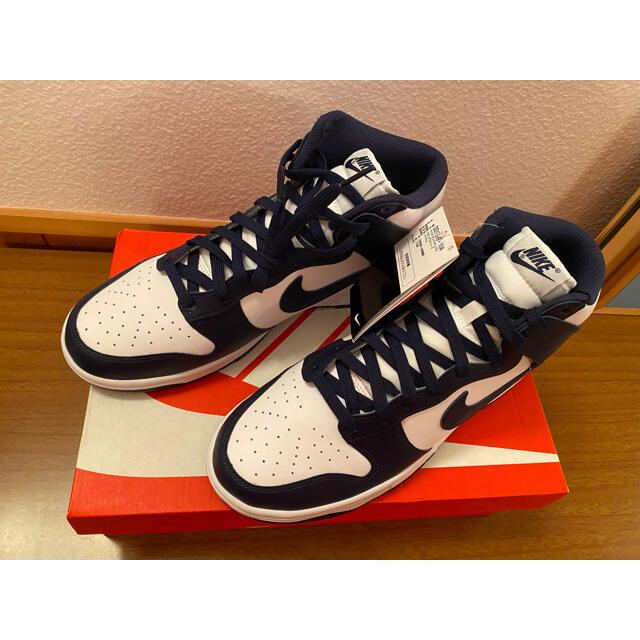 NIKE(ナイキ)のNIKE DUNK HIGH "CHAMPIONSHIP NAVY" メンズの靴/シューズ(スニーカー)の商品写真