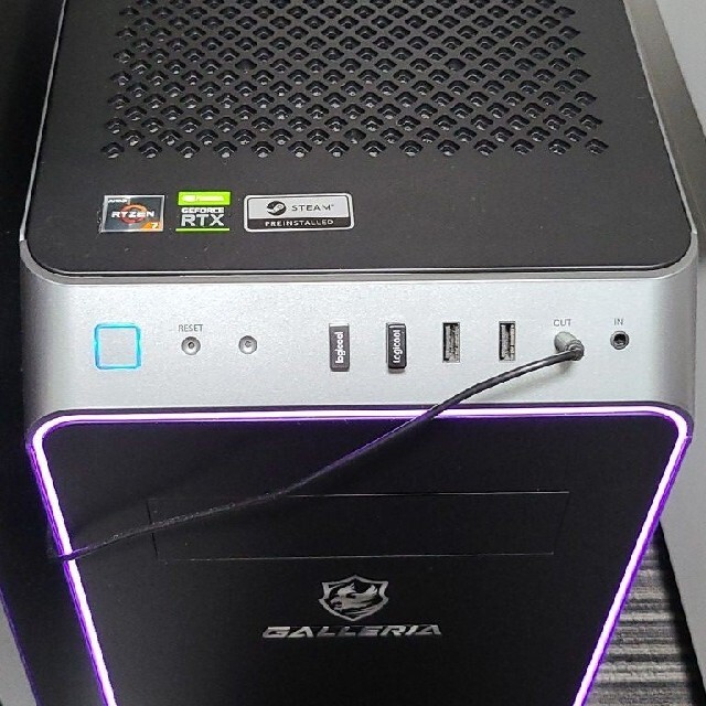 GALLERIA ZA7R-R38 5800X搭載モデル ゲーミングPC