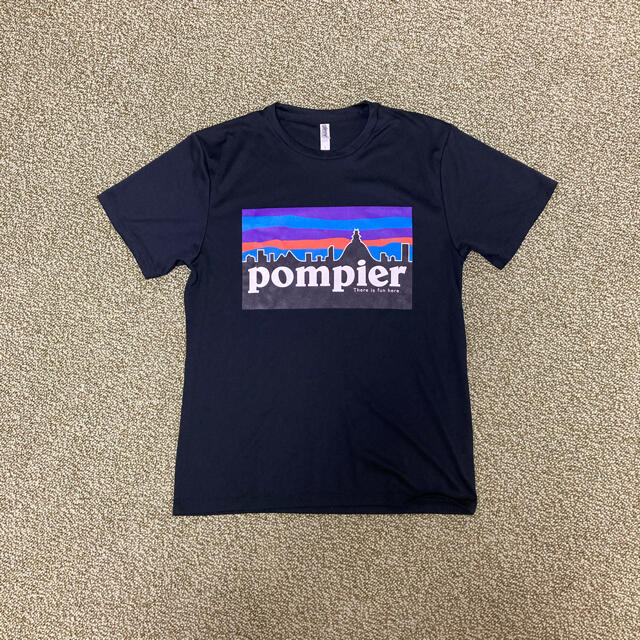 patagonia(パタゴニア)の最終値下⭐️pompier Tシャツ　L size メンズのトップス(Tシャツ/カットソー(半袖/袖なし))の商品写真