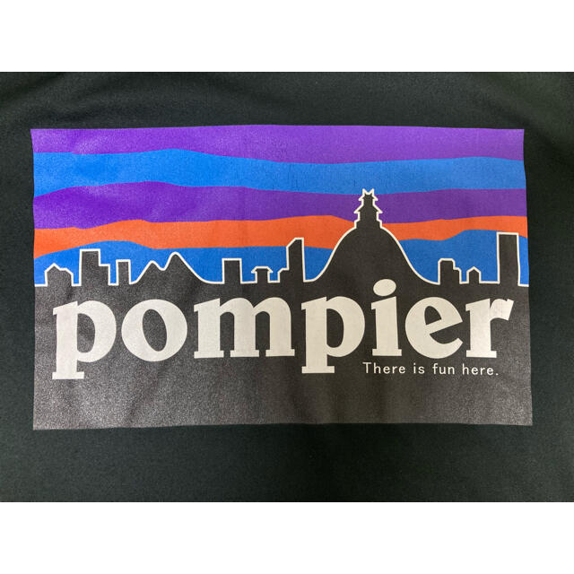 patagonia(パタゴニア)の最終値下⭐️pompier Tシャツ　L size メンズのトップス(Tシャツ/カットソー(半袖/袖なし))の商品写真