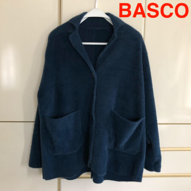 売切り特価 BASCO バスコ 落ち着いたブルーのファーコート | www