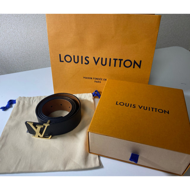 LOUIS VUITTON ルイヴィトン  メンズ ベルト M9151 ゴールド