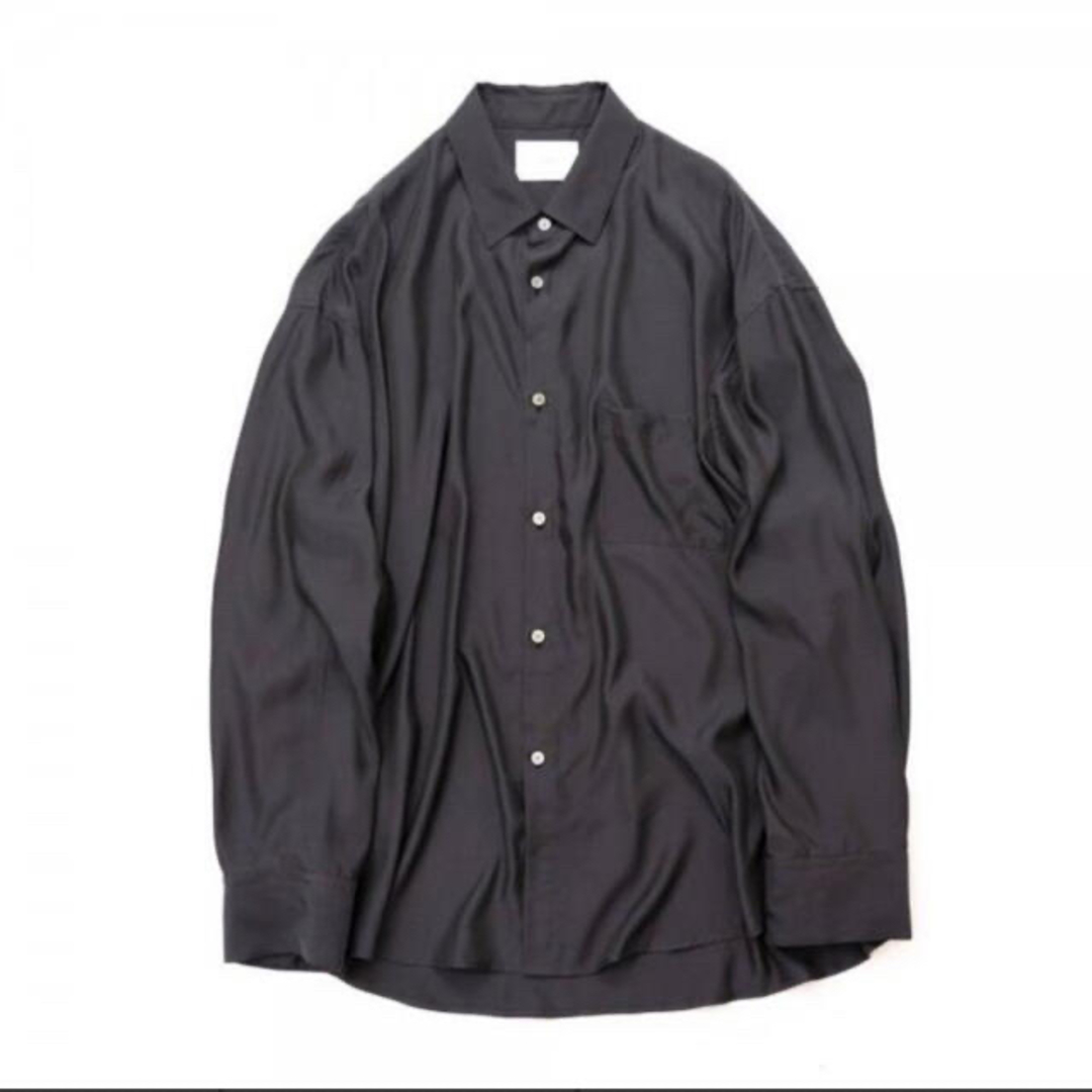 stein/OVERSIZED CUPRO DOWN PAT SHIRT