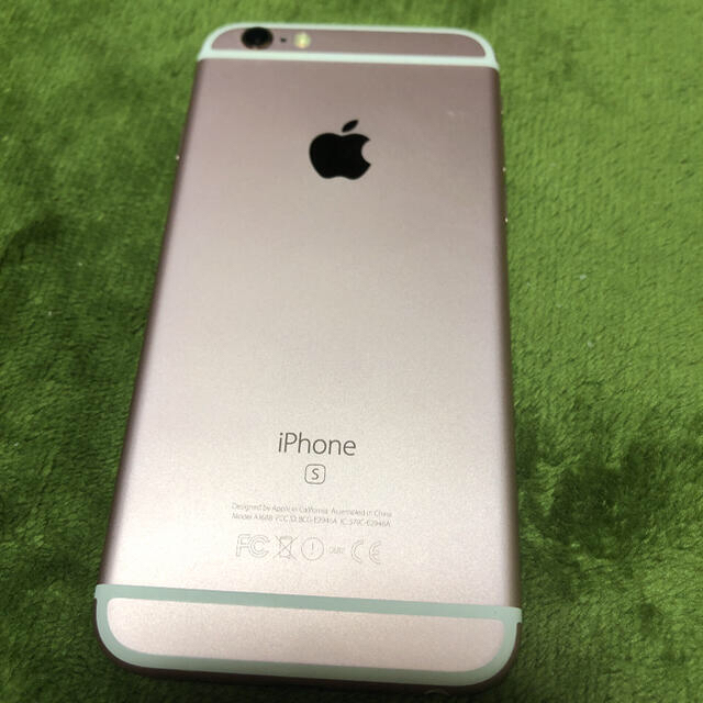 iPhone(アイフォーン)のiPhone 6s Rose Gold ローズゴールド 32 GB SIMフリー スマホ/家電/カメラのスマートフォン/携帯電話(スマートフォン本体)の商品写真