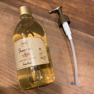 サボン(SABON)のSABON  シャワーオイル　グリーン・ローズ　新品(ボディオイル)