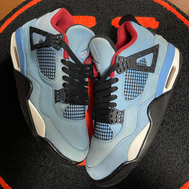 travis scott × airjordan4  28.5cm 確実正規品