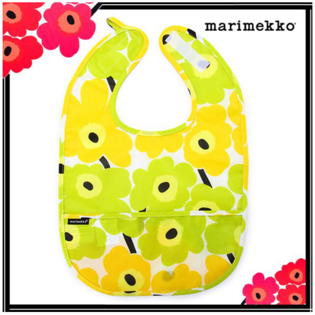 marimekko(マリメッコ)の新品♡マリメッコ スタイ キッズ/ベビー/マタニティの授乳/お食事用品(お食事エプロン)の商品写真