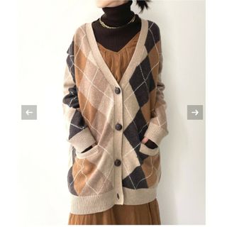 アパルトモンドゥーズィエムクラス(L'Appartement DEUXIEME CLASSE)のL'Appartement ARGYLE CARDIGAN(カーディガン)