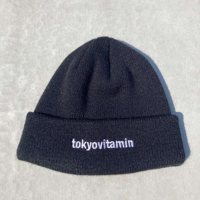 最も  Tokyovitamin ビーニー　ニット帽 ニット帽/ビーニー