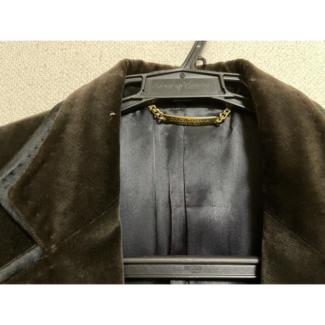 DOLCE&GABBANA(ドルチェアンドガッバーナ)のドルガバ　ベルベットジャケット メンズのジャケット/アウター(テーラードジャケット)の商品写真