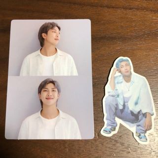 ボウダンショウネンダン(防弾少年団(BTS))のBTS MERCH BOX 3★RM ナムジュン トレカ  ステッカー (アイドルグッズ)