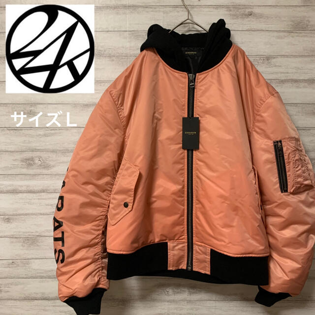 新品未使用　24KARATS HOODIE MA-1 JACKET  ブルゾン