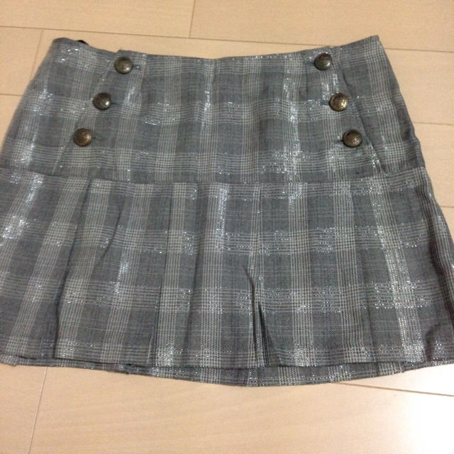 ローウエスト チェックスカート レディースのスカート(ミニスカート)の商品写真