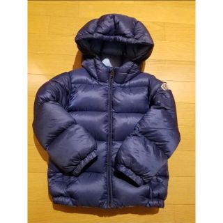 MONCLER kids ダウン サイズ5/約120㎝ ネイビー-