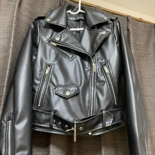 ザラ(ZARA)のザラ　ライダースジャケット(ライダースジャケット)