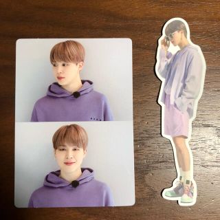 ボウダンショウネンダン(防弾少年団(BTS))のBTS MERCH BOX 3★JIMIN ジミン トレカ  ステッカー (アイドルグッズ)