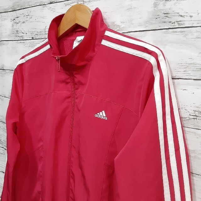 adidas(アディダス)の✨人気✨　adidas(アディダス)　レディース　ウィンドブレーカー　Lサイズ レディースのジャケット/アウター(ナイロンジャケット)の商品写真