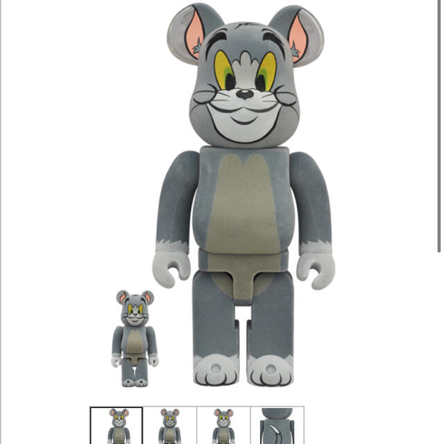 BE@RBRICK  TOM フロッキー Ver. TOM AND JERRY