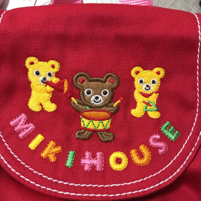 mikihouse(ミキハウス)の✳︎ミキハウス✳︎リュック✳︎ ダグ付き新品 キッズ/ベビー/マタニティのこども用バッグ(リュックサック)の商品写真