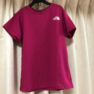 ザノースフェイス(THE NORTH FACE)のお値下げしました！ノースフェイス キッズTシャツピンク140(Tシャツ/カットソー)