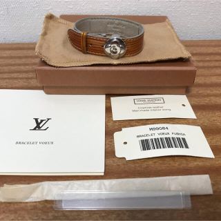 ルイヴィトン(LOUIS VUITTON)の美品! 箱、保存袋付 LOUIS VUITTON GOOD-LUCK ブレス(ブレスレット/バングル)