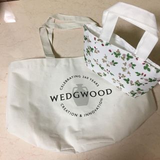 ウッドウッド(WOOD WOOD)のワイルドストロベリー トートバッグ 2点(トートバッグ)