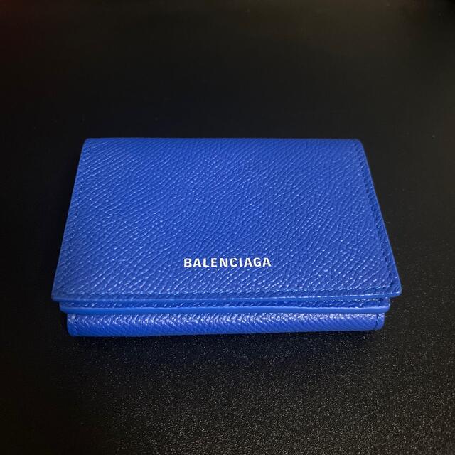 【BALENCIAGA】三つ折り財布　ミニウォレット