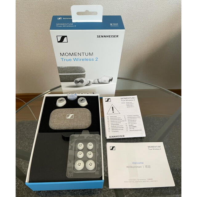 SENNHEISER(ゼンハイザー)の⭐️専用　ゼンハイザー momentum true wireless 2 スマホ/家電/カメラのオーディオ機器(ヘッドフォン/イヤフォン)の商品写真