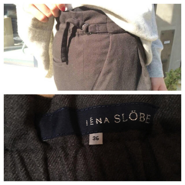 SLOBE IENA(スローブイエナ)のイエナスローブ テーパードイージーパンツ レディースのパンツ(クロップドパンツ)の商品写真