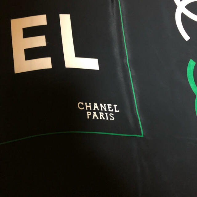 CHANEL - ヴィンテージ CHANEL シャネル ロゴ マーク柄 シルク CHANEL - ヴィンテージ CHANEL シャネル ロゴ マーク柄 シルク